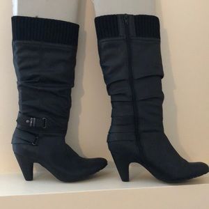 Aldo mid-calf heeled boots - barely worn